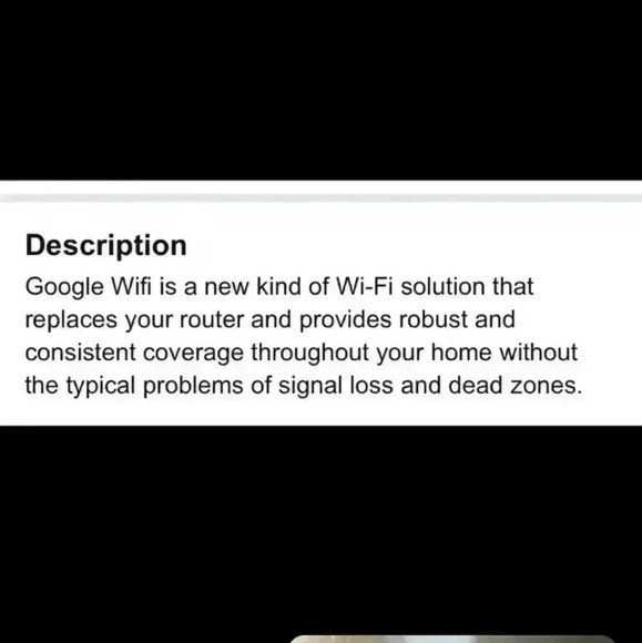 Google Nest AC-1304 WiFi Solution Single WiFi Point Router - Picture 4 of 4